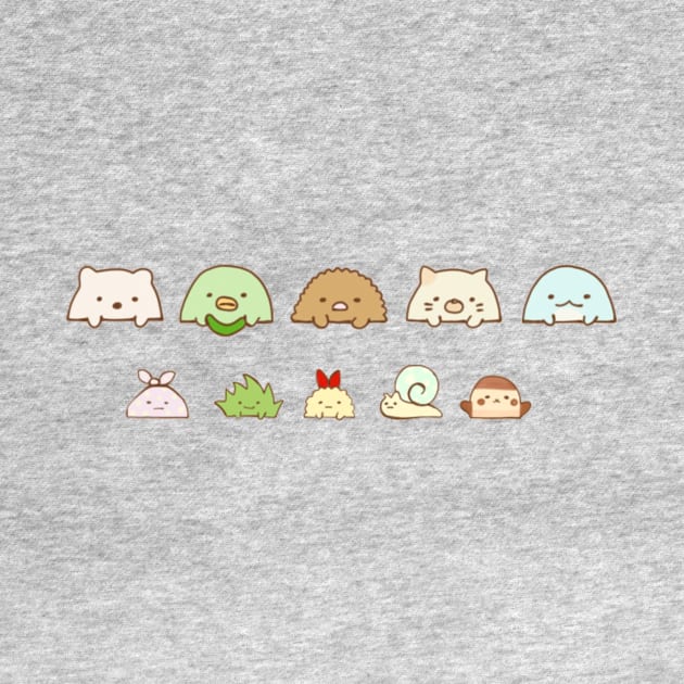 Sumikko gurashi pattern by isarol